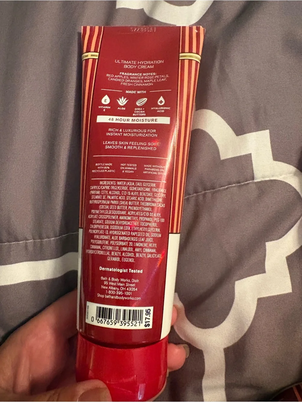 Bath & Body Works Winter Candy Apple Set - Red